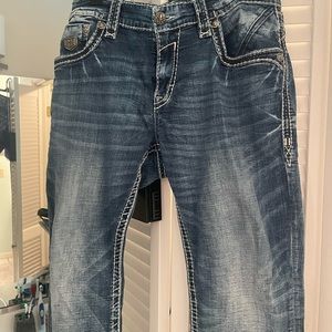 Rock Revival (Buckle) jeans. 36w32L blue. Stretch . So 34 w works